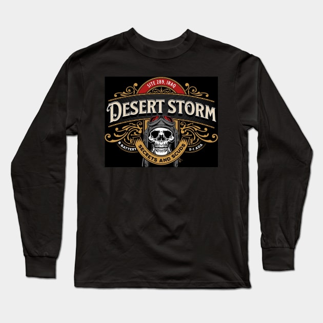 Desert Storm, Site 289 Long Sleeve T-Shirt by Limb Store